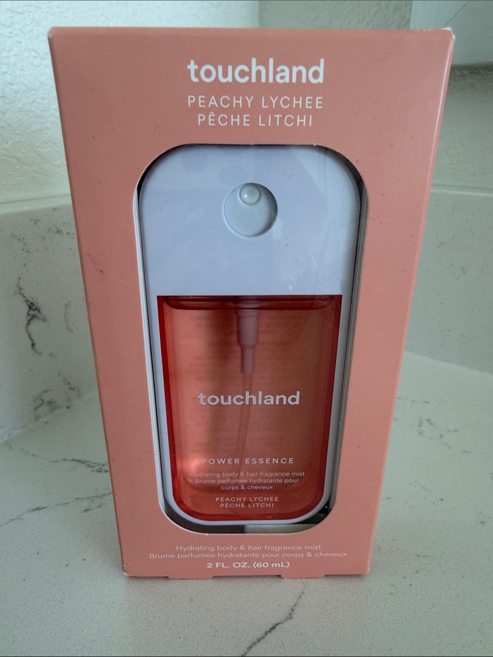 Touchland Peachy Lychee Hydrating Body & Hair Mist